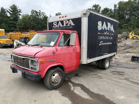 1994 Gmc Vandura 3500 Box Truck