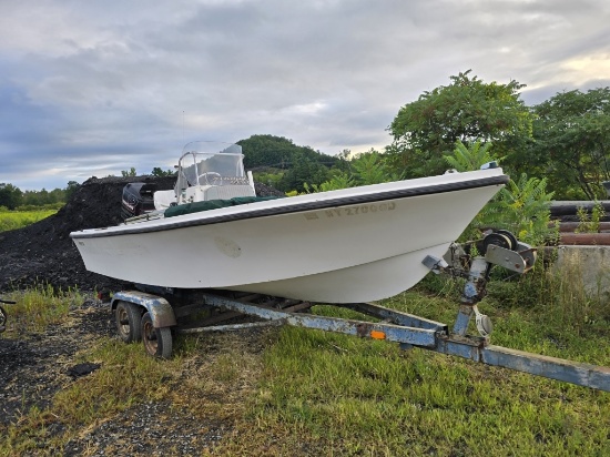 1979 Mako 17 Boat W/ Trailer