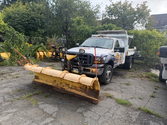 2006 Ford F450 Dump W/plow And Sander