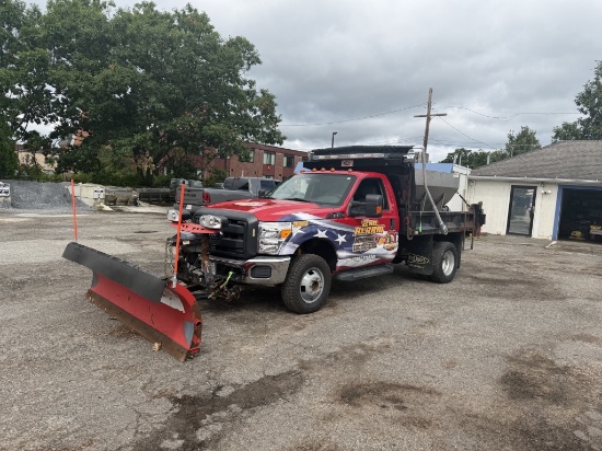 2015 Ford F350 Dump W/ Plow And Sander