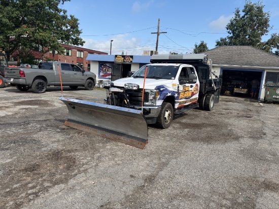 2019 Ford F350 Dump W/ Plow And Sander
