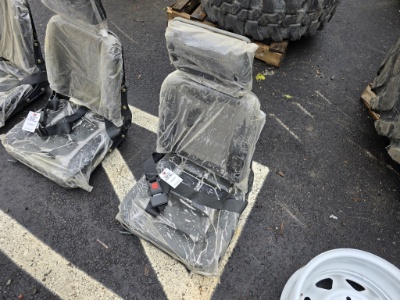 New Equipment Seat With Head Rest