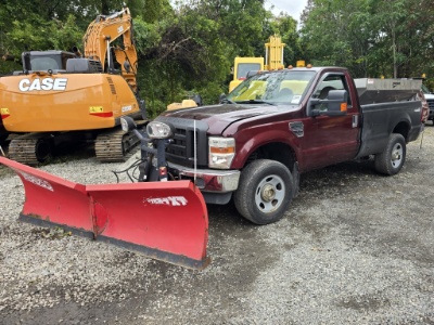 2008 Ford F350 Xl Pickup Truck W/ Plow