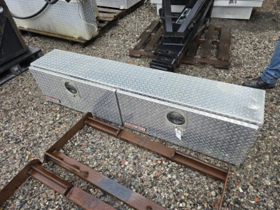 Diamond Plated Weather Guard Truck Box