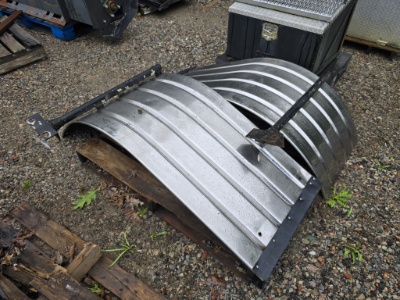 2pcs Stainless Steel Half Fenders