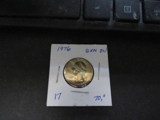 1976 WASHINGTON QUARTER GEM BU EST: 70