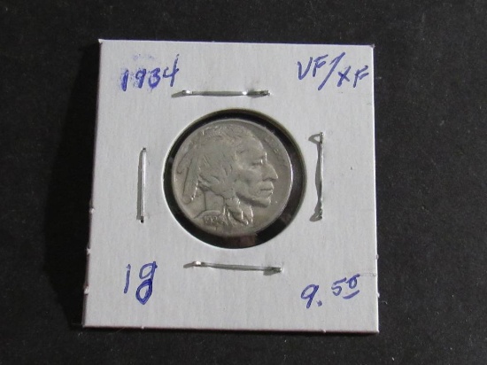 1934 BUFFALO NICKEL