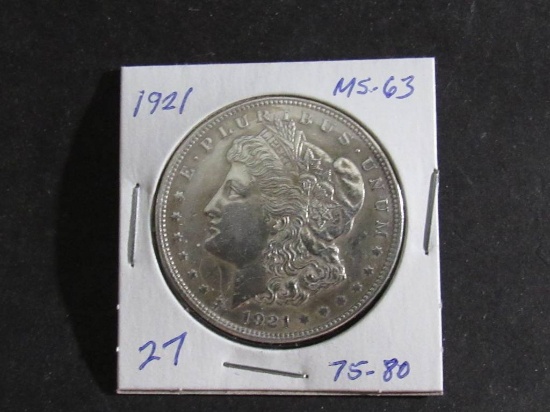 1921 MORGAN DOLLAR