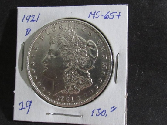 1921 D MORGAN DOLLAR