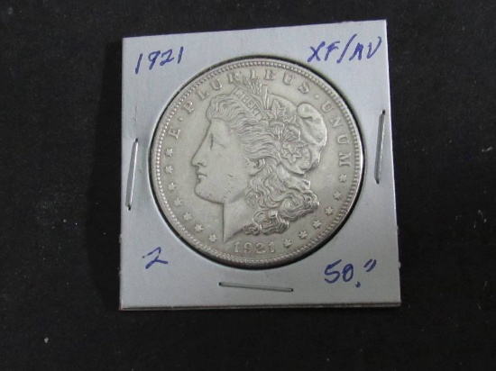 1921 MORGAN DOLLAR XF/AU (Est: $50)