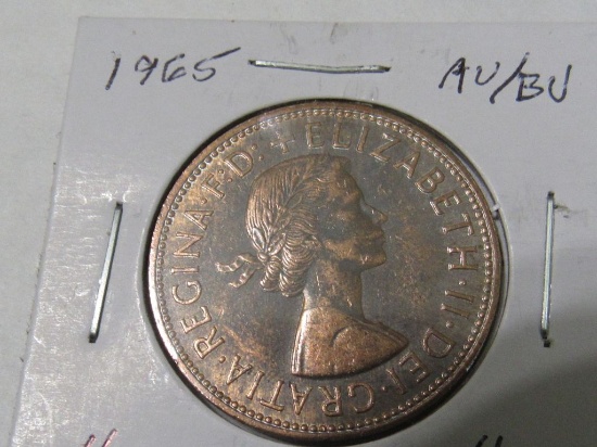 1965 REGINA ELIZABETH AU/BU $25