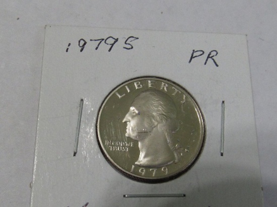 1979 S WASHINGTON QUARTER PR $70