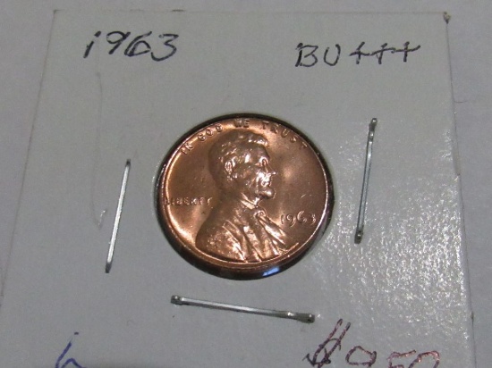 1963 LINCOLN CENT *STRONG STRIKE* VERY RARE MS67