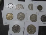 LOT OF 10 NICE FOREIGN COINS