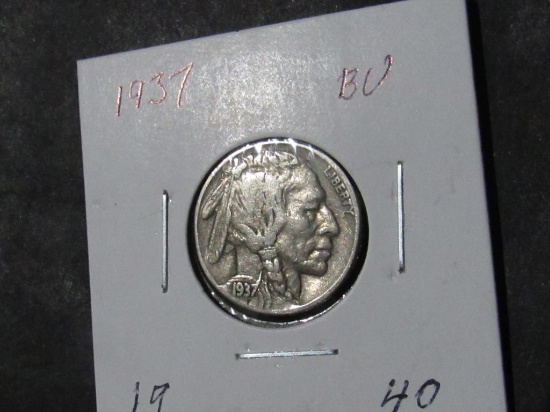 1937 BUFFALO NICKEL BU