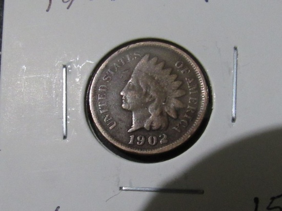 1902 INDIAN CENT VF