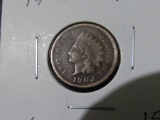 1902 INDIAN CENT VF