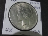 1922 PEACE DOLLAR BU+++++