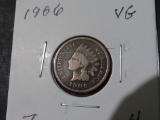 1906 INDIAN CENT VG