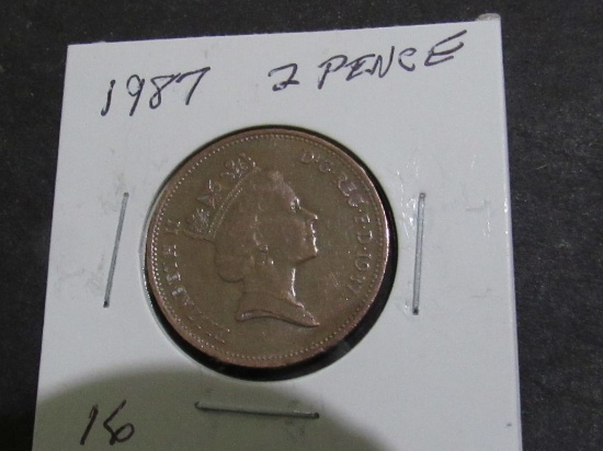1987 TWO PENCE