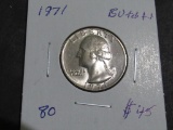 1971 WASHINGTON QUARTER BU++++