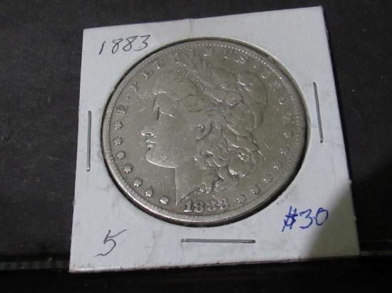 1883 MORGAN DOLLAR VF