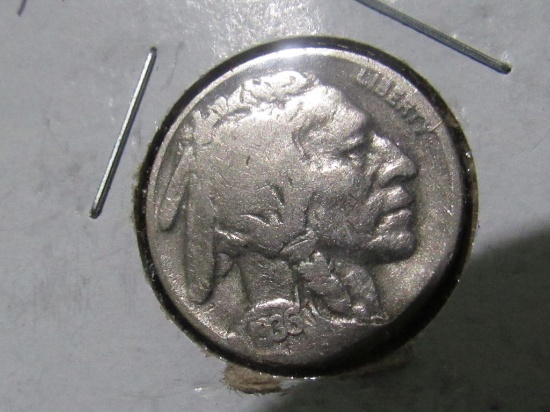 1936 BUFFALO NICKEL VF Est: 7