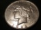 1922 S PEACE DOLLAR XF Est: 85