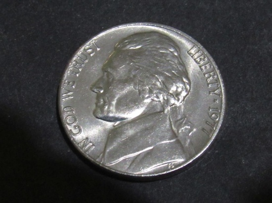 1977 JEFFERSON NICKEL BU++++ Est: 10-12