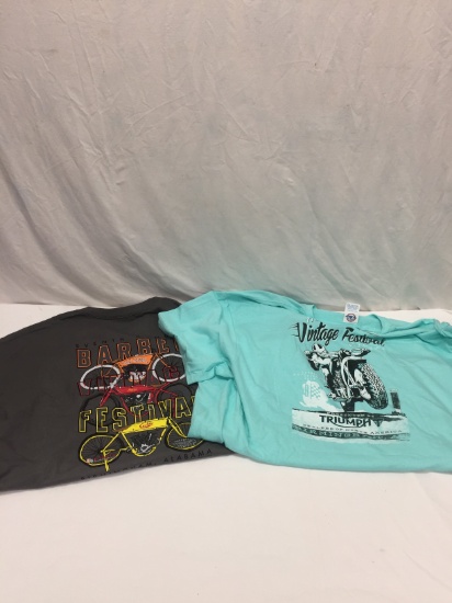 Pair of Triumph T Shirts (XL)