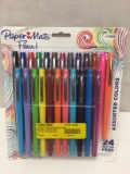 PaperMate Flair 24 Count Felt Tip Pens