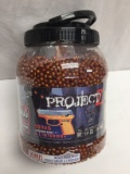 Project Z Premium Air Soft BB's (14,000 Count) with Bonus InHuman Mini 111 Pistol