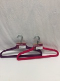 (2) Packs of 4 Maurice Velvet Pant Hangers (8 Total)