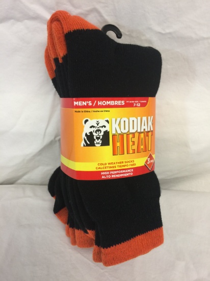 Kodiak Heat Cold Weather Socks (3 Pack)
