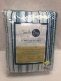 South Bay Stripe Quilt Set (F/Q, 88