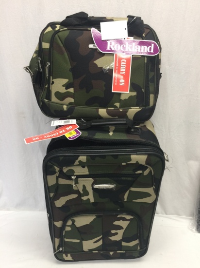 Rockland 2 Piece Travel Luggage/Travel Bag