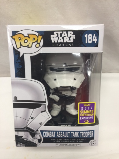 POP Star Wars Rogue One #184 Combat Assault Tank Trooper Vinyl Bobble Head