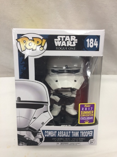 POP Star Wars Rogue One #184 Combat Assault Tank Trooper Vinyl Bobble Head