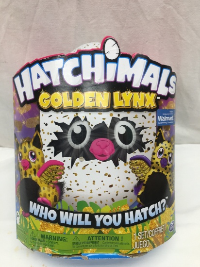 Hathcimals Golden Lynx Who Will You Hatch?