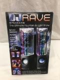 DJ Rave The Ultimate Fountain & Light Show Speakers