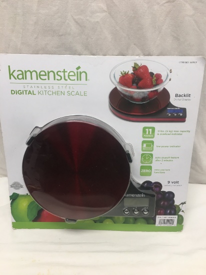 Kamenstein Stainless Steel Digital Kitchen Scale