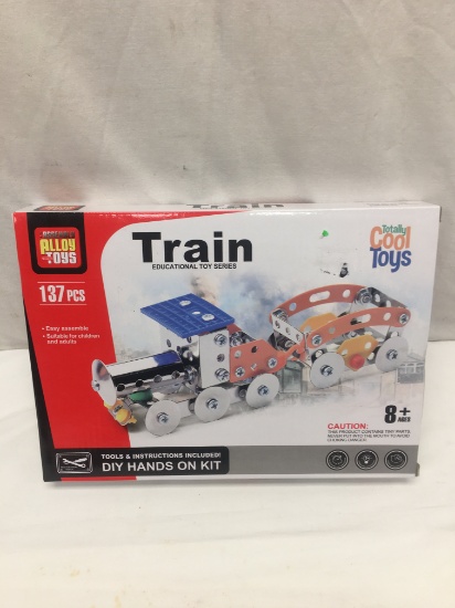 Totally Cool Toys 137 Piece Train Educational Toy Series
