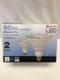 UtiliTech LED 90W Equivalent Bulbs/2 Pack/13W LED Bulbs