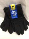 Well Lamont 2 Pack/Pairs of Jersey Cold Weather Gloves/Large