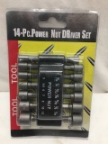 14 Piece Power Nut Driver Set
