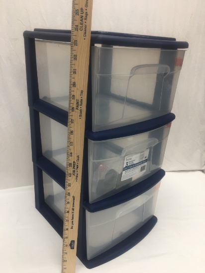 HoMZ 3 Drawer Cart with Casters (Local Pick Up Only)