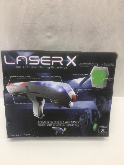 LaserX Real Life Laser Gaming Experience Blaster & Vest