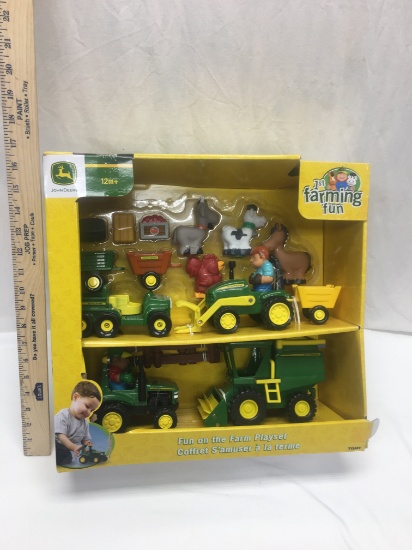 John Deere Fun on the Farm Playset