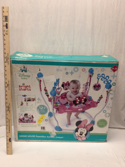 Disney Baby Bright Stars Minnie Mouse PeekABoo Activity Jumper
