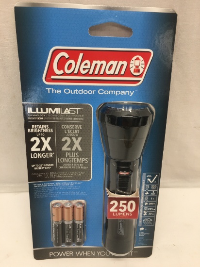 Coleman IllumiLast 250 Lumens Flashlight